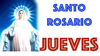 santo rosario jueves