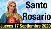 Santo Rosario de Hoy Jueves 17 Septiembre 2020 - MISTERIOS LUMINOSOS