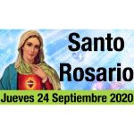 Santo Rosario de Hoy Jueves 24 Septiembre 2020 - MISTERIOS LUMINOSOS